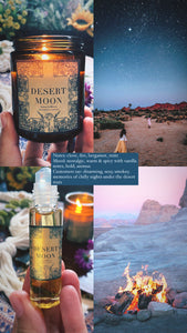 Desert Moon Candle