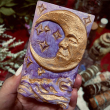 Load image into Gallery viewer, Hand painted Autumn Moon Shea Butter Soap | 1/4 lb
